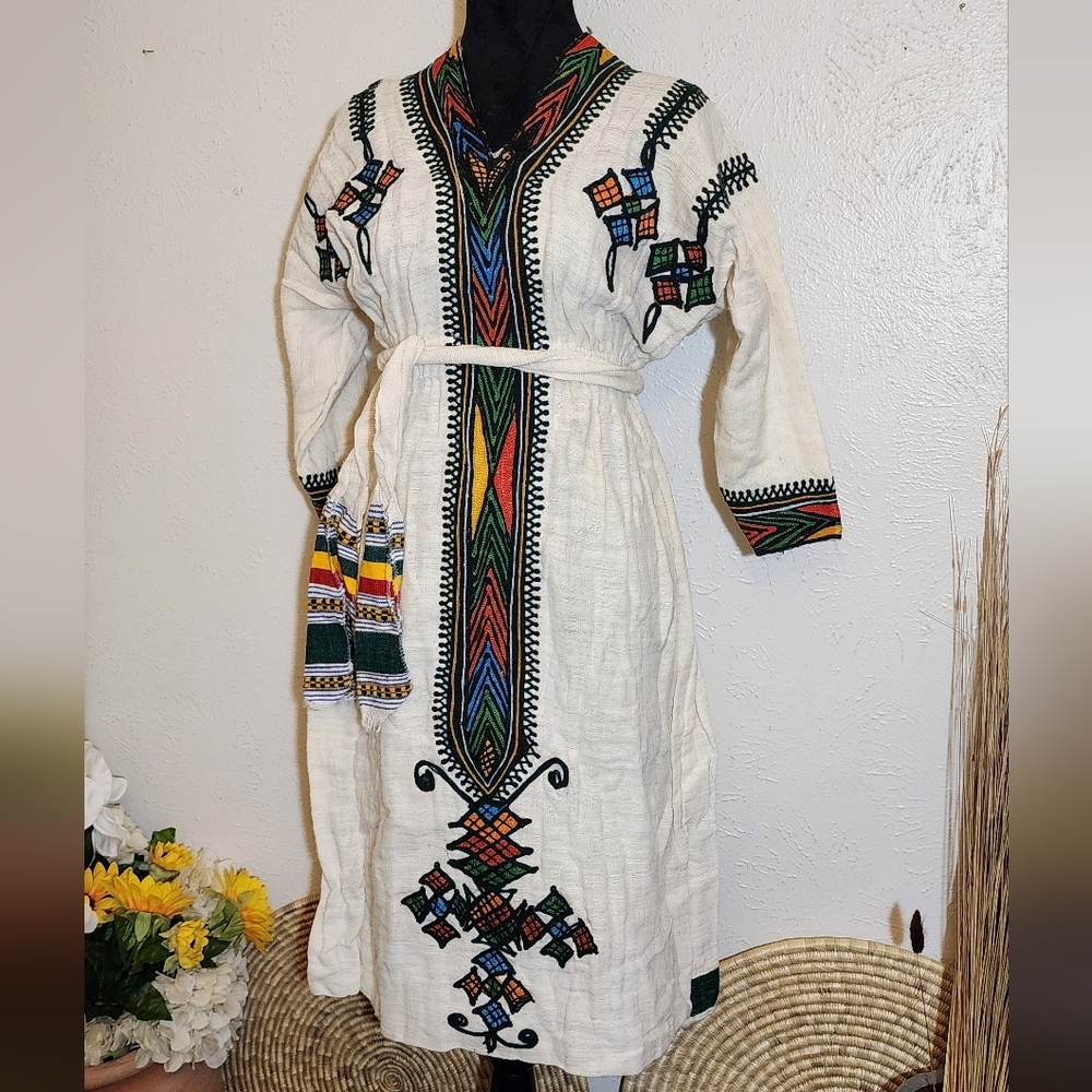 Ethiopian eritrean traditional Gonder dress